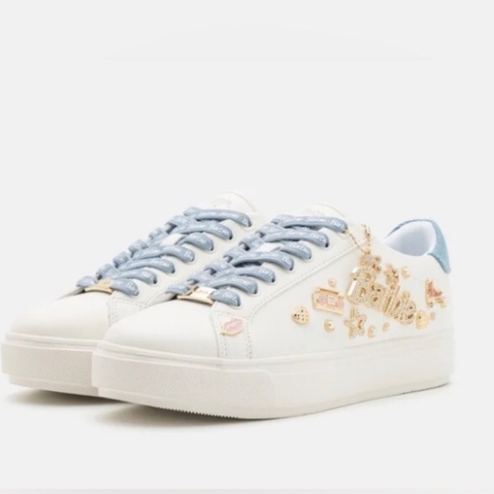 ALDO + Barbie™ x ALDO Barbiestep Charm Platform Sneakers size 6 new in Box - Picture 9 of 10